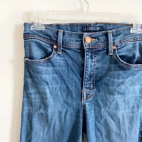 Level 99 Tanya Distressed With holes high rise skinny jeans - Picture 5 of 10